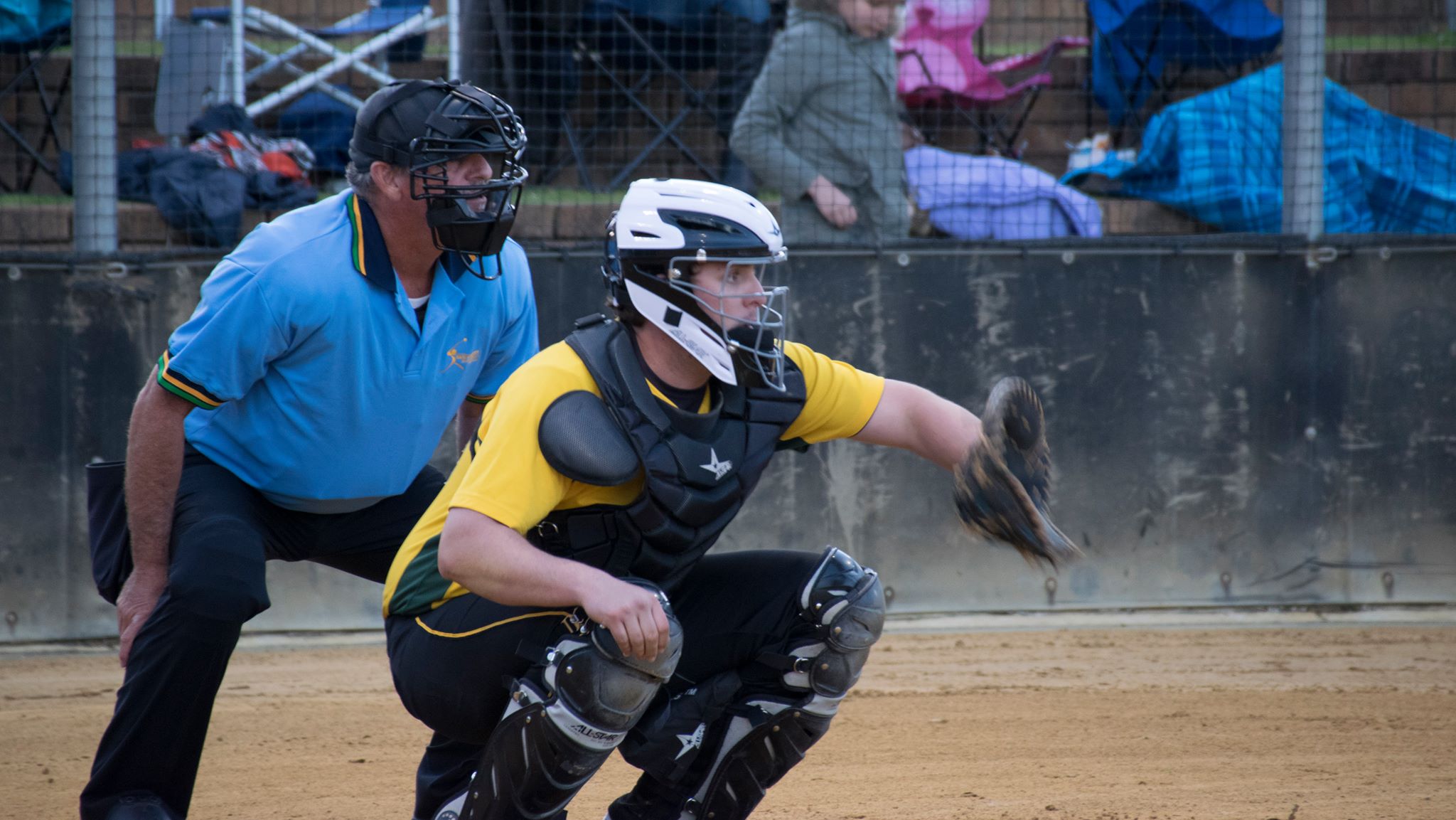 Rebels Softball Players